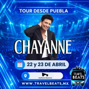 Chayanne en México 2026 | Boleto y viaje desde Puebla | Travel Beats