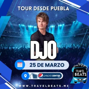 Djo en México 2025 | Boleto y viaje desde Puebla | Travel Beats