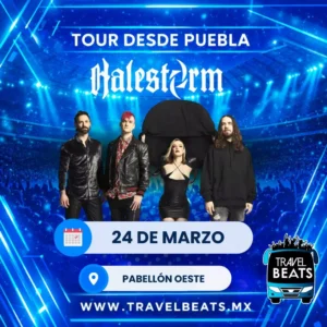 Halestorm en México 2026 | Boleto y viaje desde Puebla | Travel Beats
