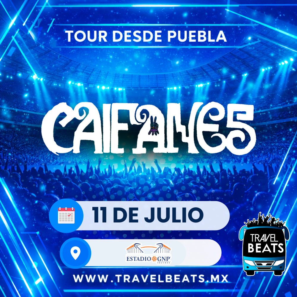 Caifanes en México 2026 | Boleto y viaje desde Puebla | Travel Beats