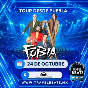 Fobia en México 2026 | Boleto y viaje desde Puebla | Travel Beats