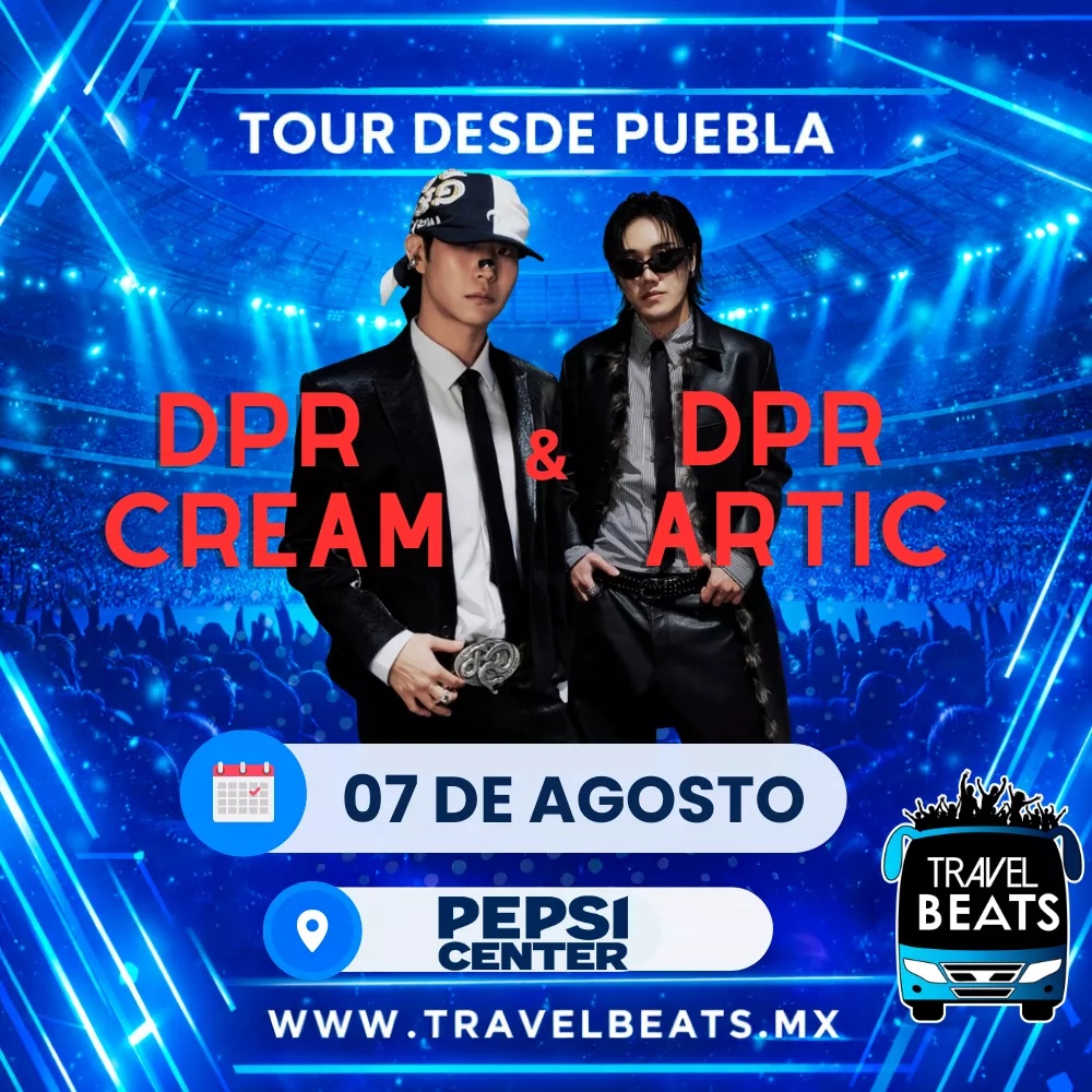 DPR CREAM & DPR ARTIC en México 2026 | Boleto y viaje desde Puebla | Travel Beats