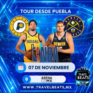 NBA Mexico City Game en México 2026 | Boleto y viaje desde Puebla | Travel Beats
