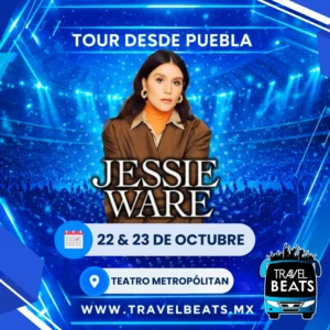 Jessie Ware en México 2026 | Boleto y viaje desde Puebla | Travel Beats