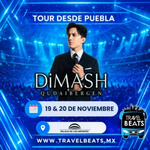 Dimash Qudaibergen en México 2026 | Boleto y viaje desde Puebla | Travel Beats