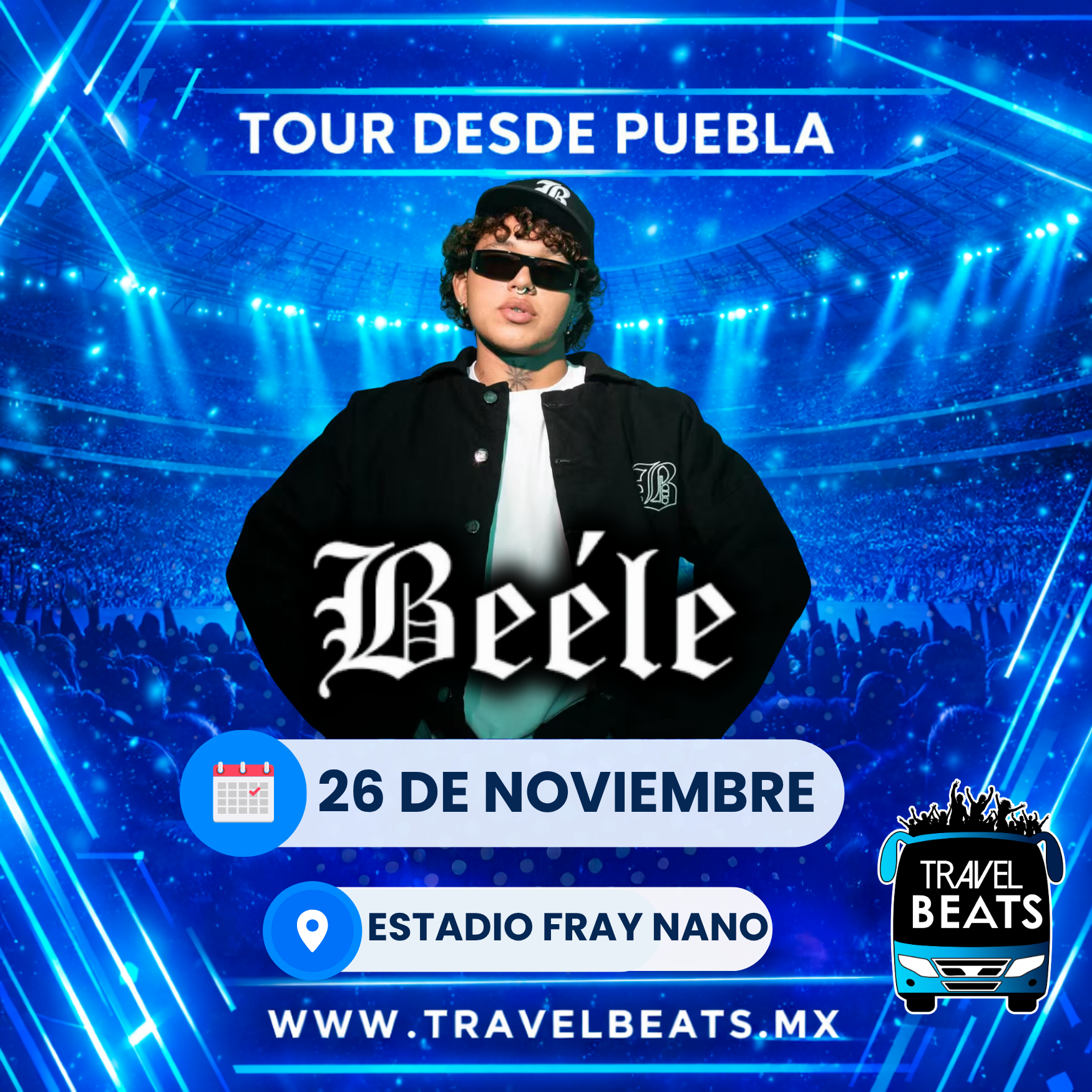 Beéle en México 2026 | Boleto y viaje desde Puebla | Travel Beats