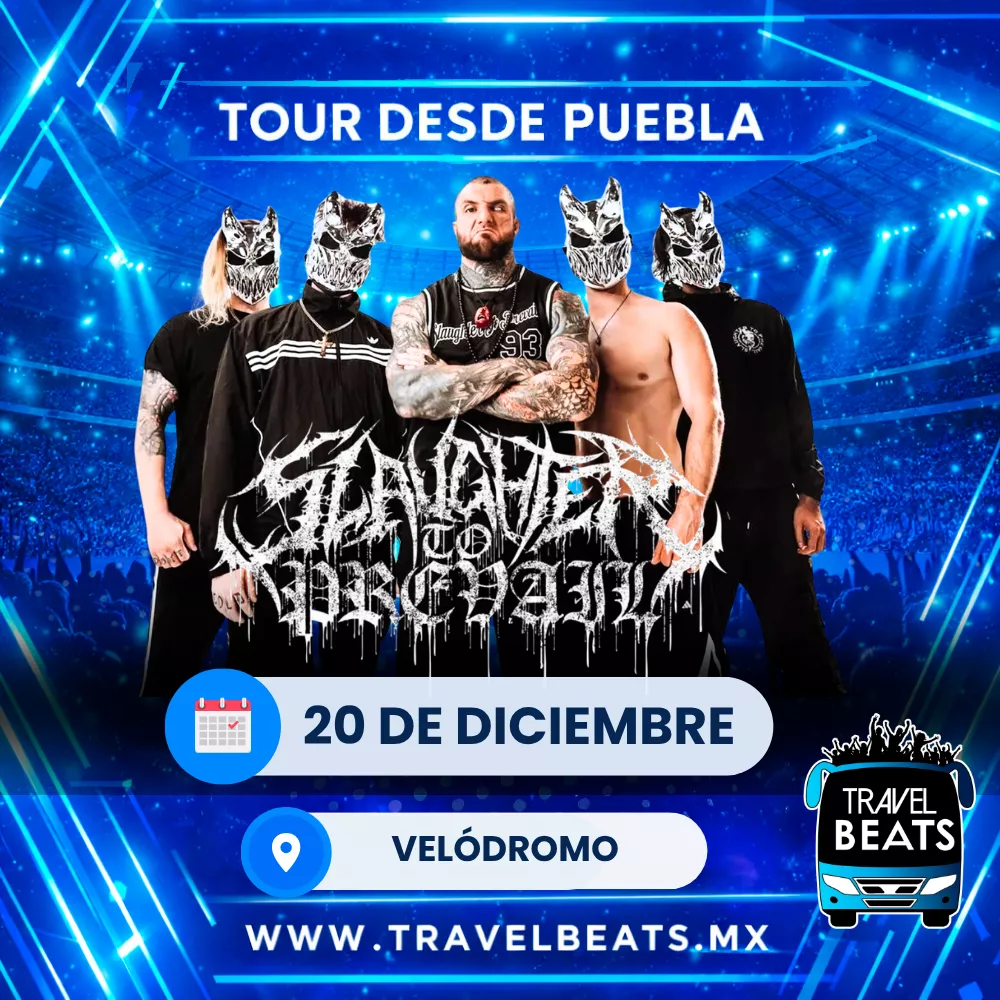 Slaughter to Prevail en México 2026 | Boleto y viaje desde Puebla | Travel Beats