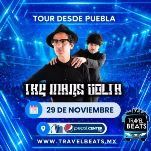 The Mars Volta en México 2026 | Boleto y viaje desde Puebla | Travel Beats