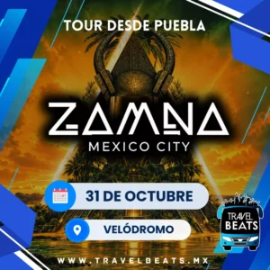 Zamna en México 2026 | Boleto y viaje desde Puebla | Travel Beats